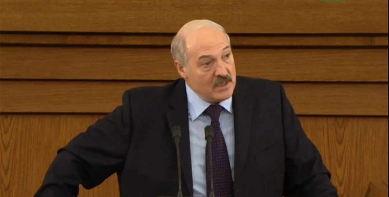Лукашэнка — пра лідараў Захаду: "Чагосьці не хапае ў ніжняй частцы цела"