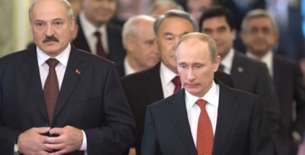 Пуцін спадзяецца на працяг сумеснай працы з Беларуссю па інтэграцыі