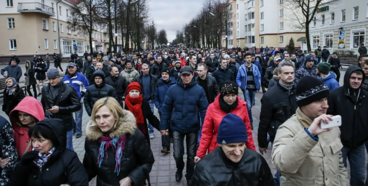 Судзяць удзельнікаў “Маршу недармаедаў” у Маладзечне