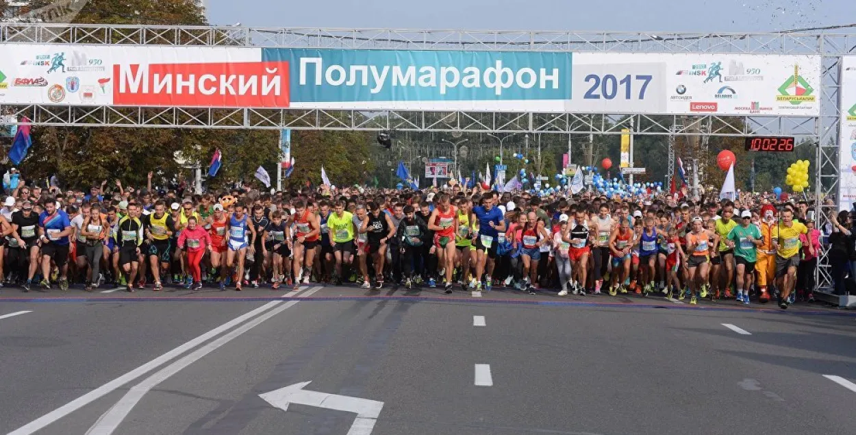 Жыхар Асіповічаў падманам атрымаў перамогу на Мінскім паўмарафоне