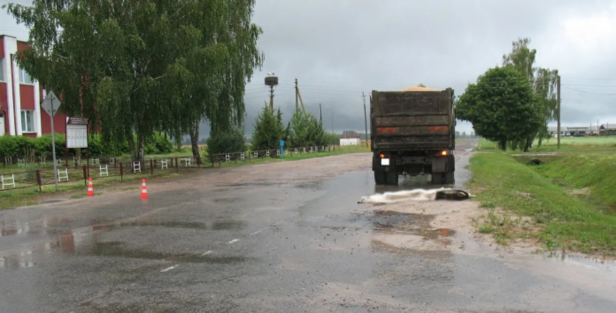 У Драгічынскім раёне МАЗам насмерць збіла 5-гадовага хлопчыка (фота)