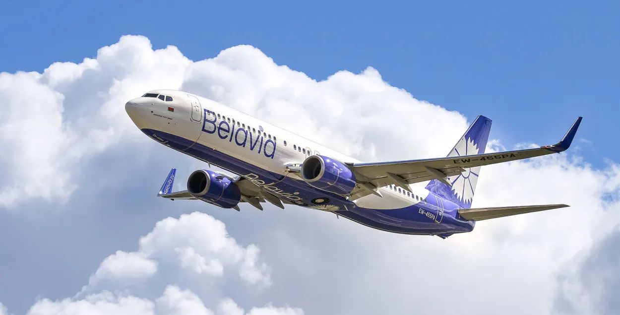 Самалёт &quot;Белавія&quot; /&nbsp;belavia.by