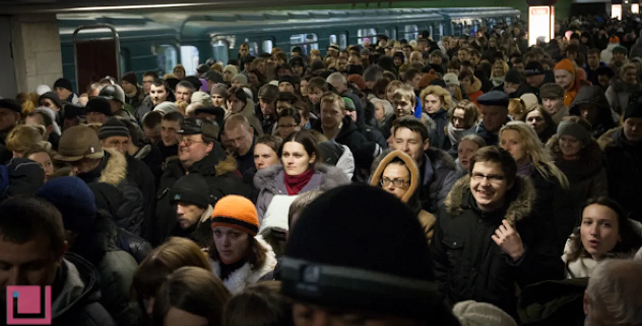 У Мінску не працавала першая лінія метро