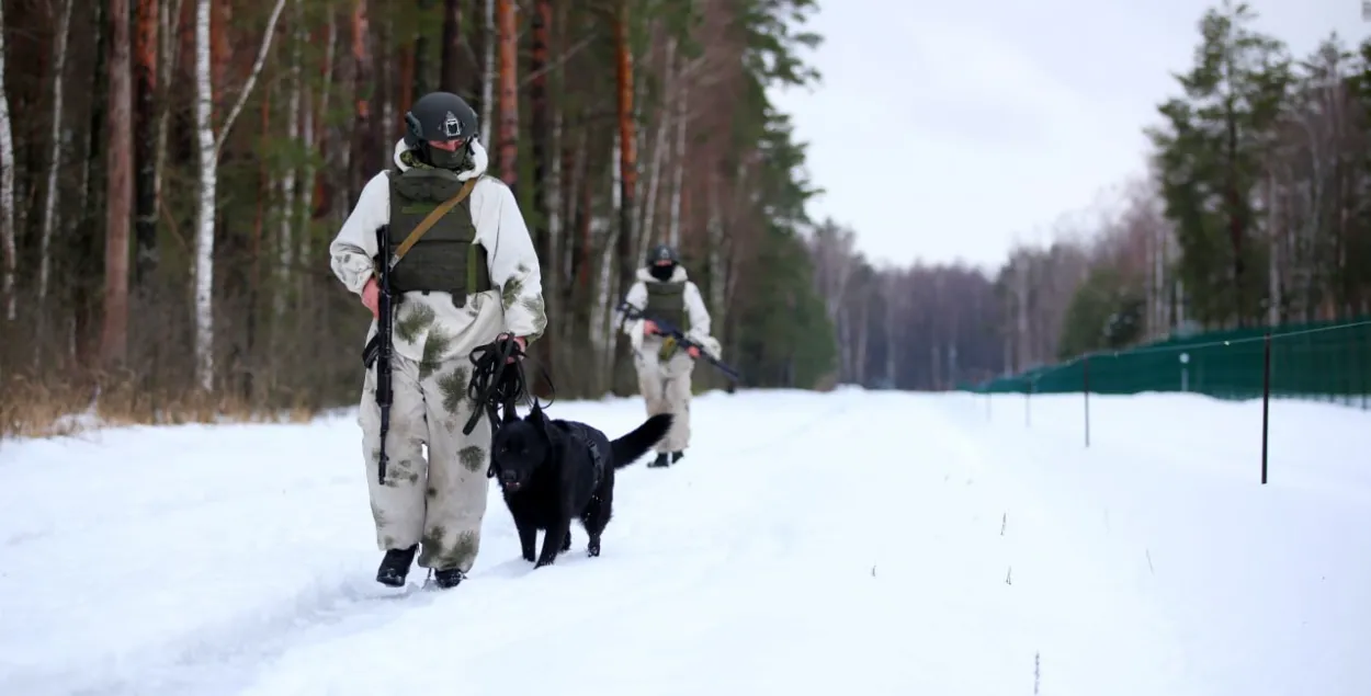 Беларускія памежнікі / t.me/gpkgovby, ілюстрацыйнае фота
