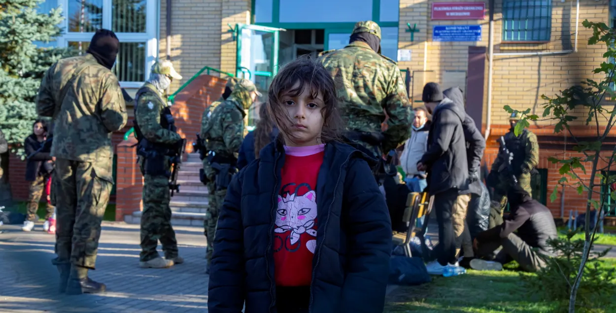 Польскія памежнікі штодня фіксуюць сотні спробаў нелегальнага пераходу мяжы з тэрыторыі Беларусі / Reuters