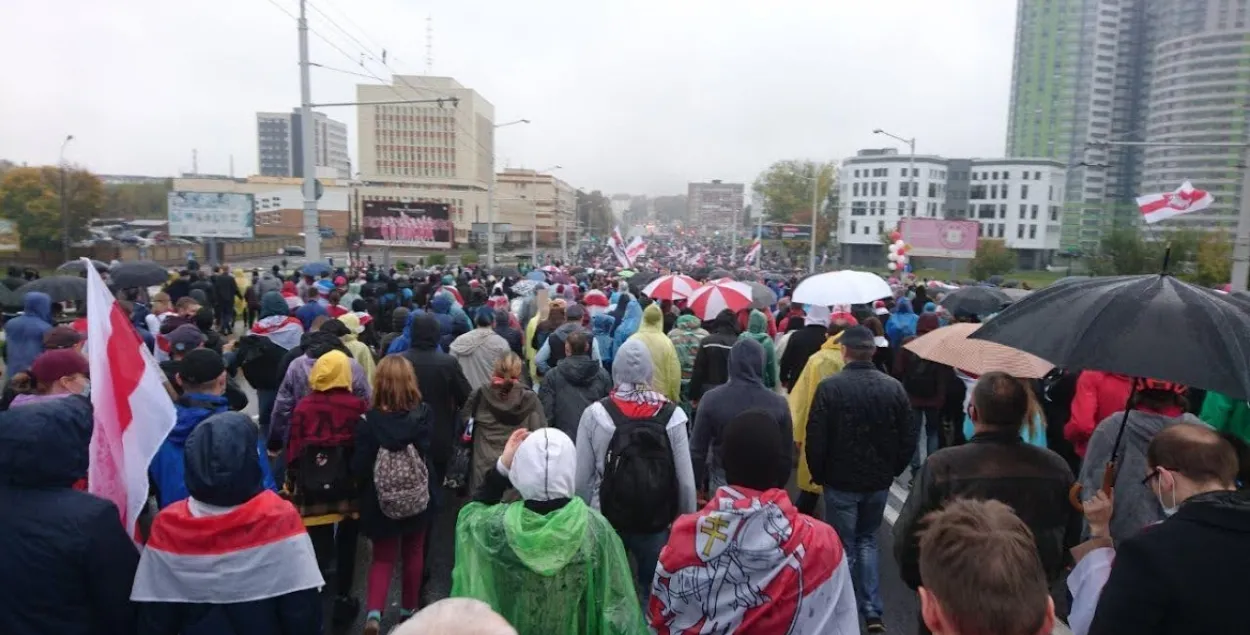 Акция протеста в Минске / Еврорадио​