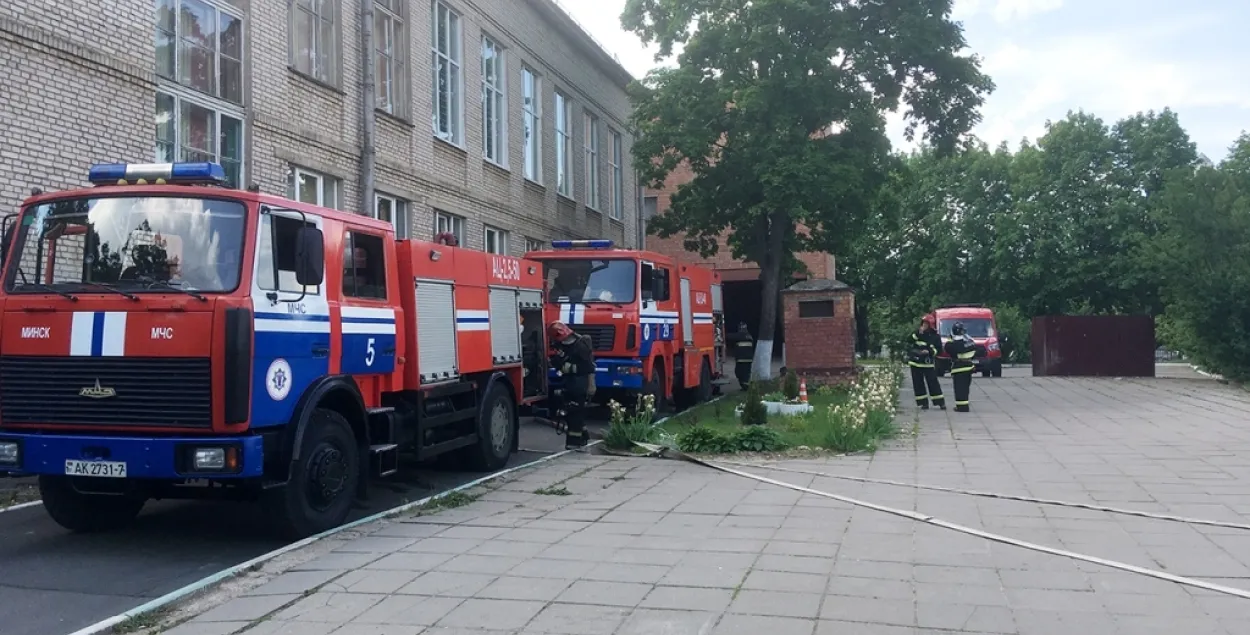 Непагадзь у Мінску паваліла дрэвы