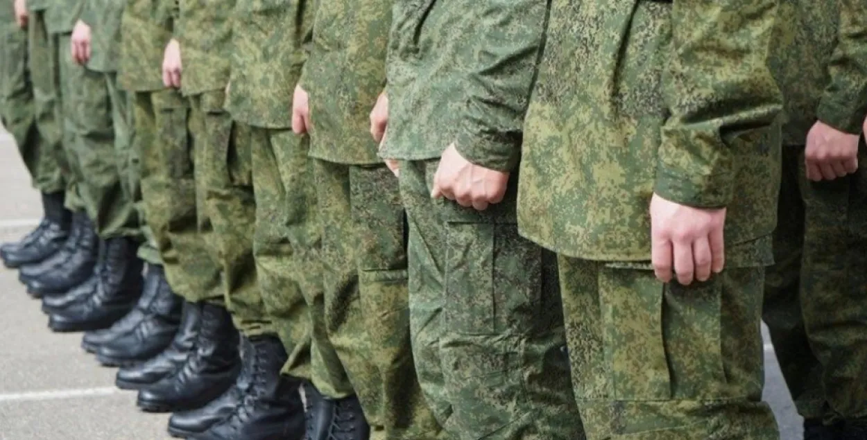 Салдаты ў беларускім войску
