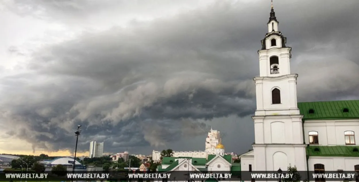 17 ліпеня ў Беларусі абвешчаны аранжавы ўзровень небяспекі 