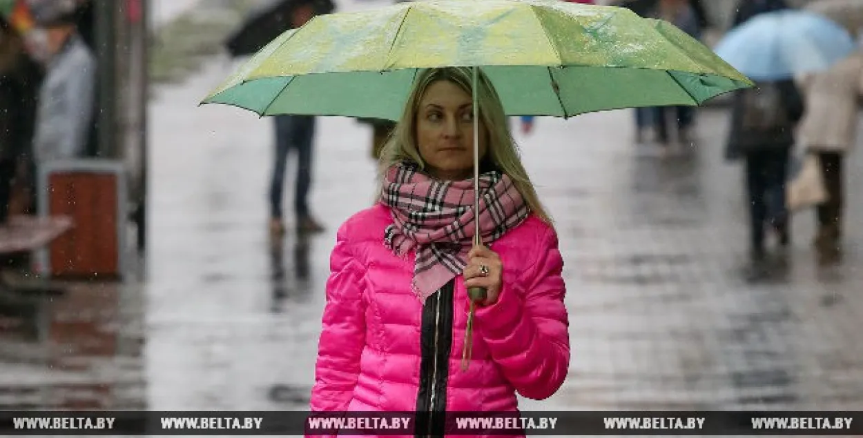 У першы дзень вясны ў Беларусі прагназуюцца дажджы