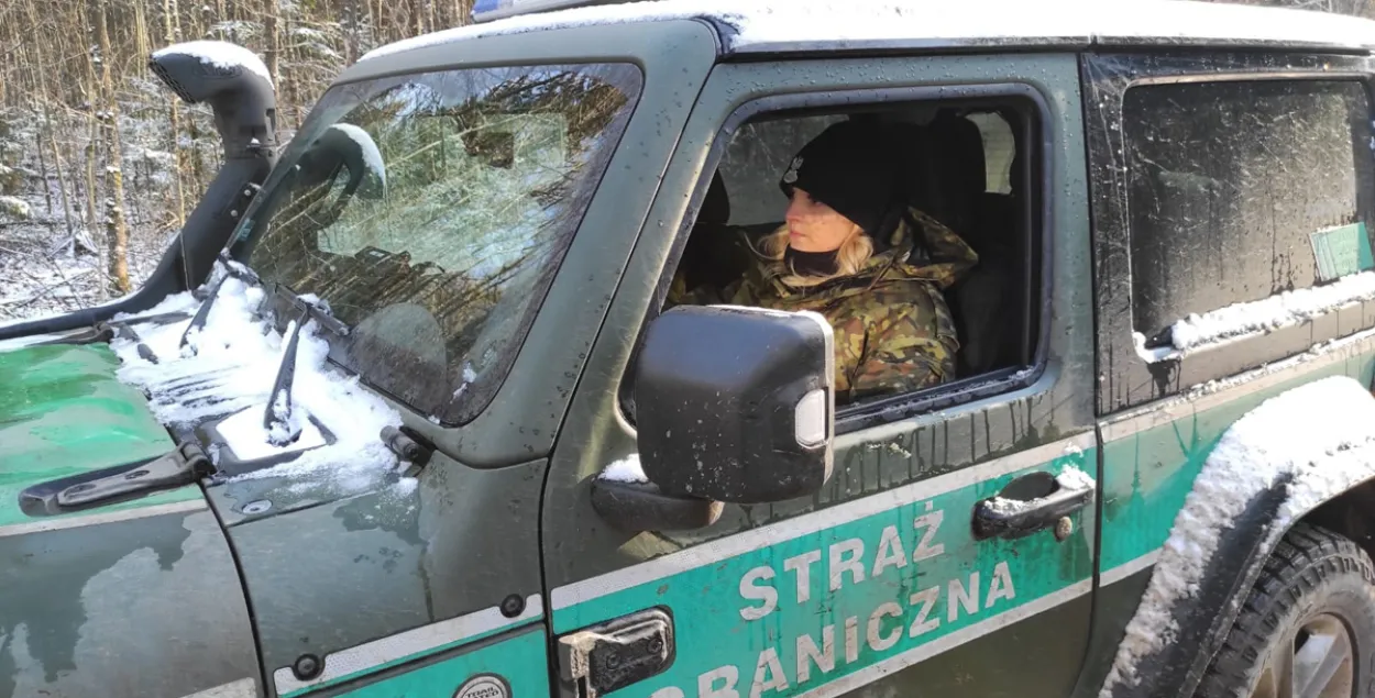 Польские пограничники / twitter.com/Straz_Graniczna​