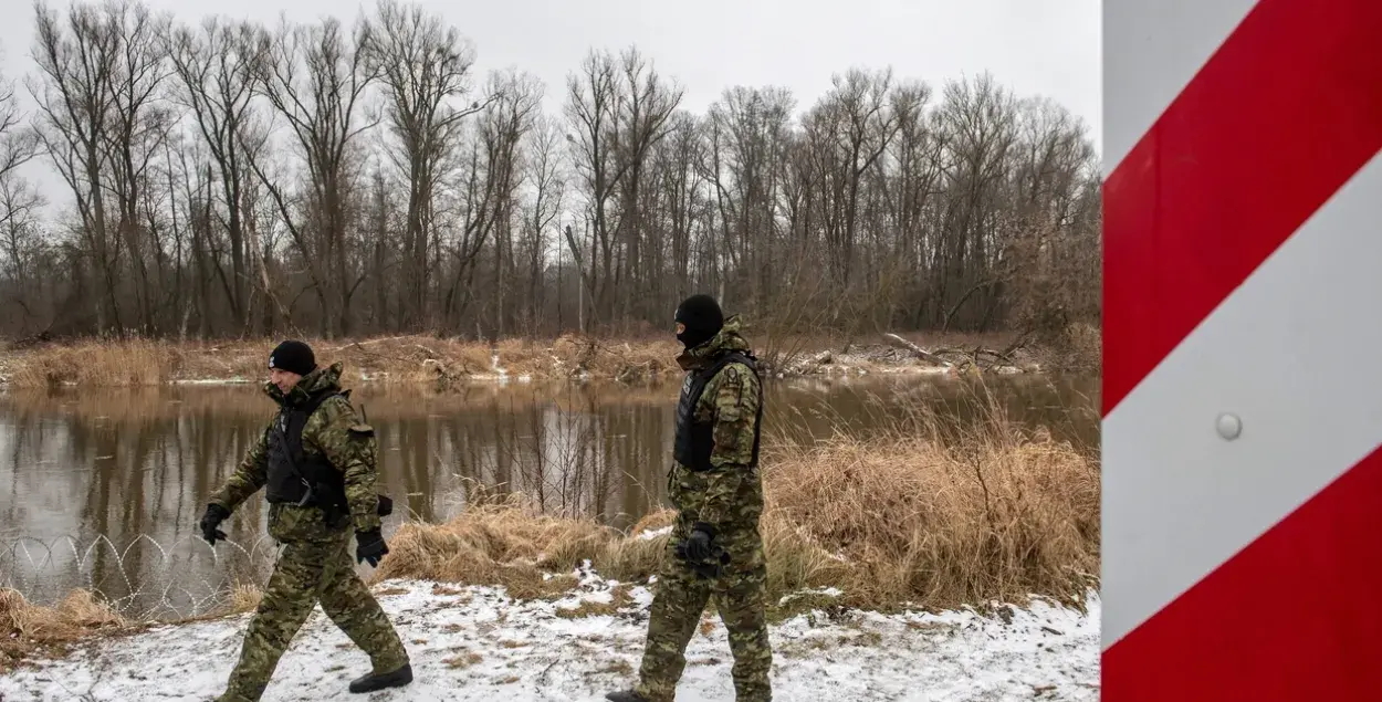 Польские силовики на границе с Беларусью / pap.pl