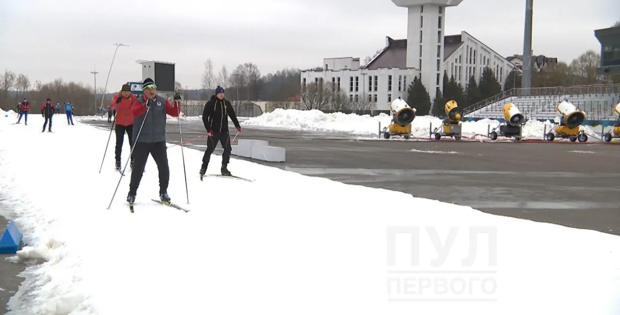 Аляксандр Лукашэнка ў Раўбічах / &quot;Пул первого&quot;