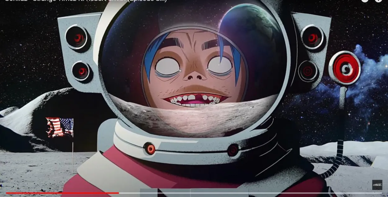 Гурт Gorillaz у новай песні ўзгадаў Беларусь