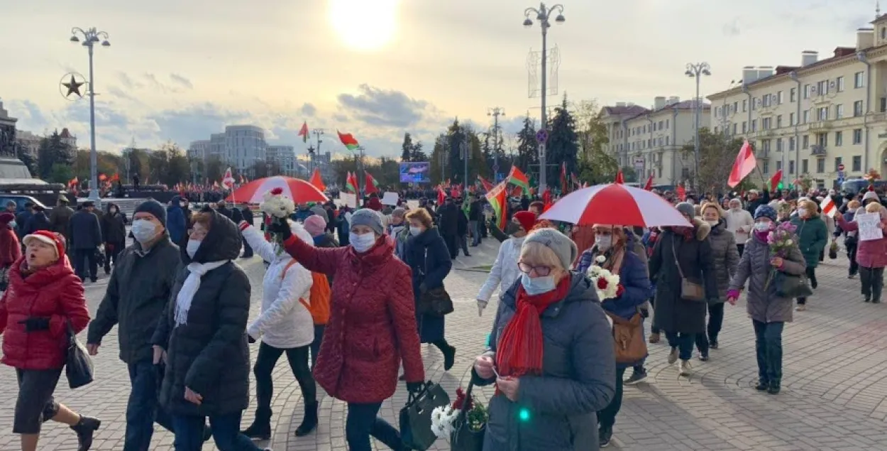 Одна площадь &mdash; две акции / Из архива Еврорадио