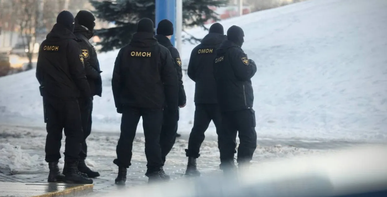 АМАП на акцыі салідарнасці 23 студзеня&nbsp;/ Наша Ніва