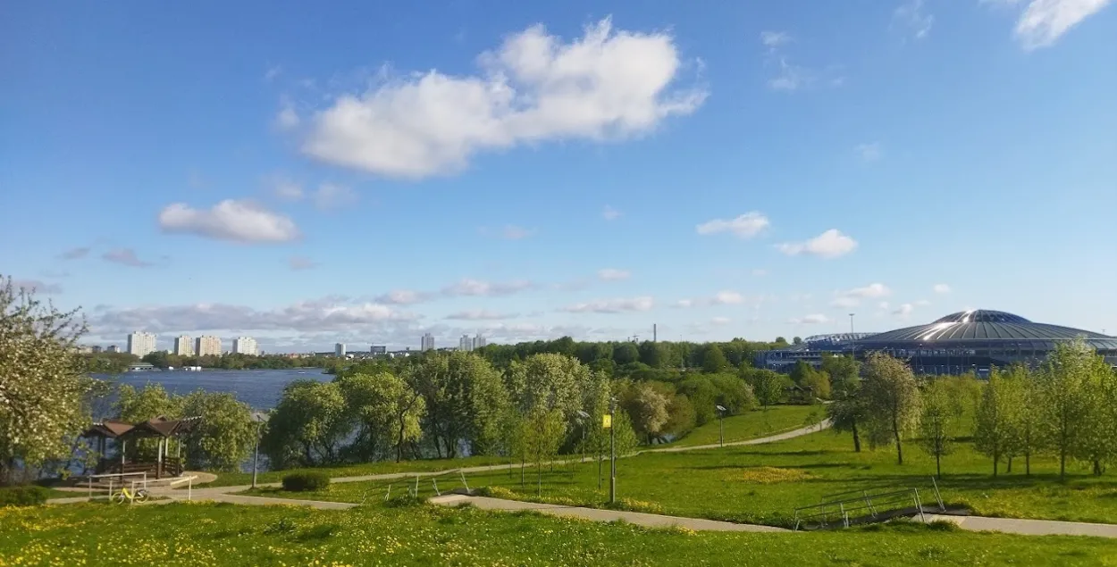 Мінск, раён Чыжоўскага вадасховішча / Еўрарадыё