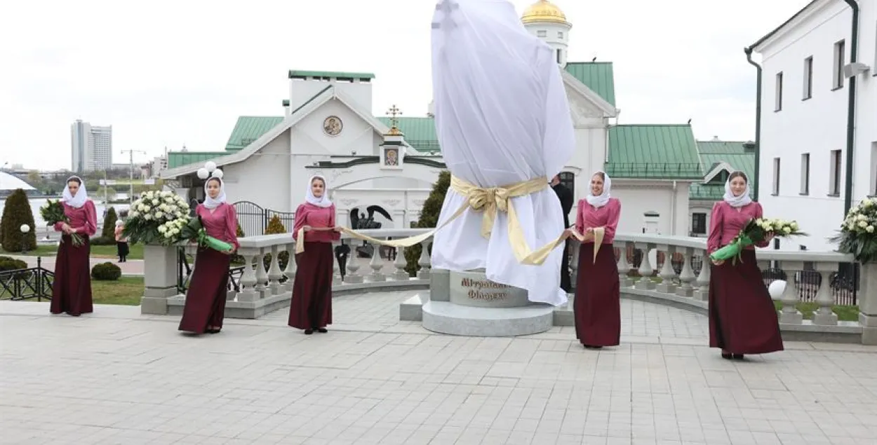 На открытии памятника митрополиту Филарету / БЕЛТА