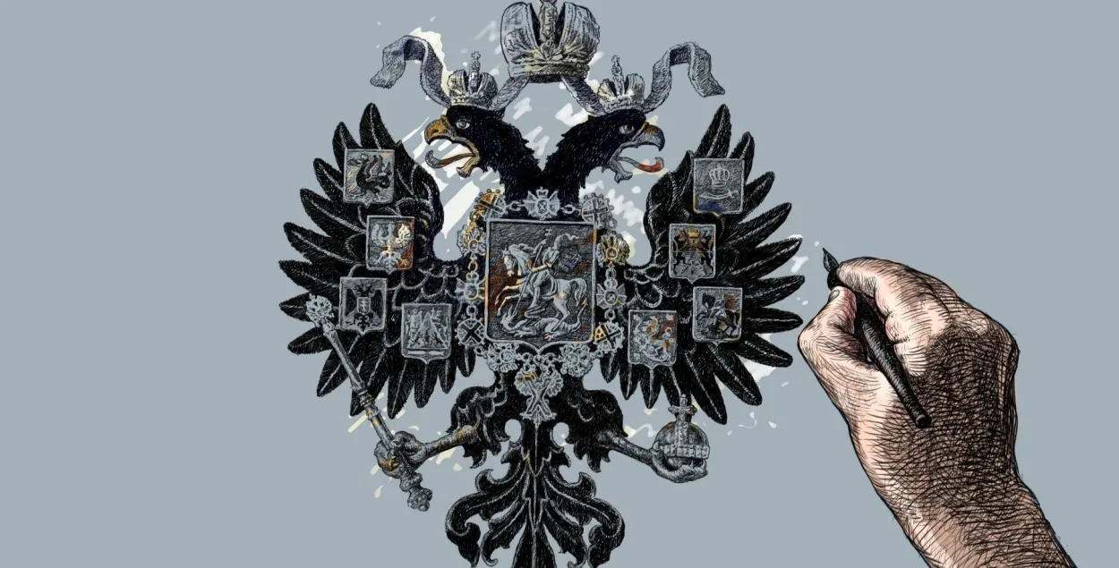 Расійскія прапагандысты бачаць двухгаловага арла нават там, дзе яго няма​ / regnum