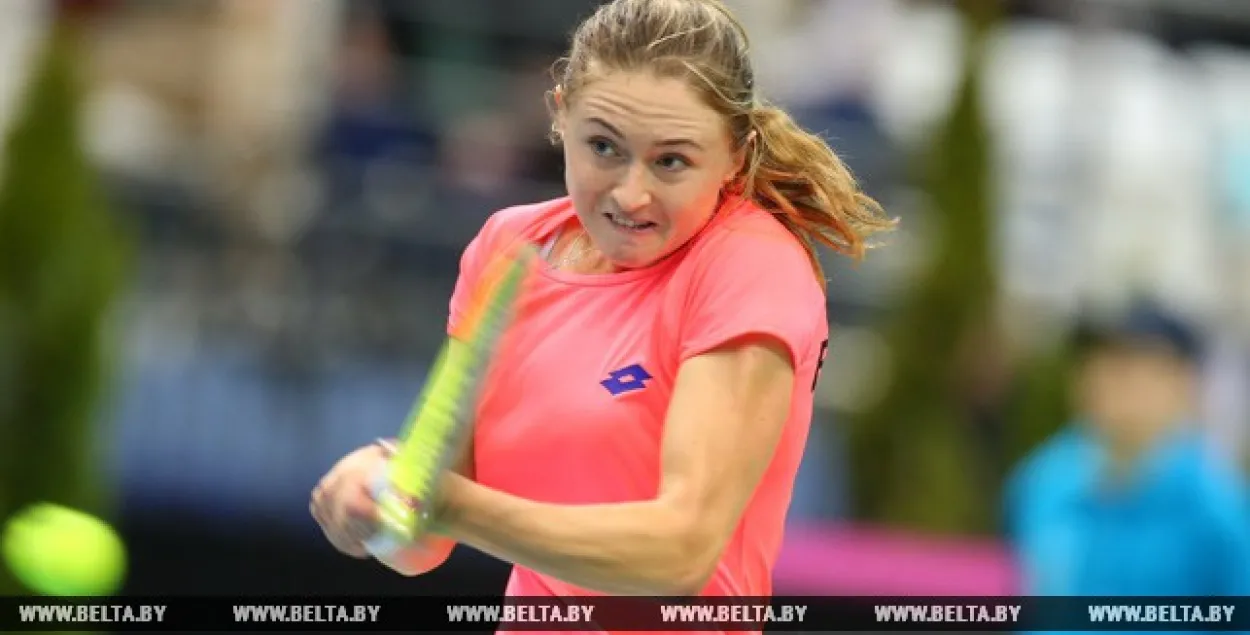 Тэнісістка Аляксандра Сасновіч выйшла ў другі круг US Open