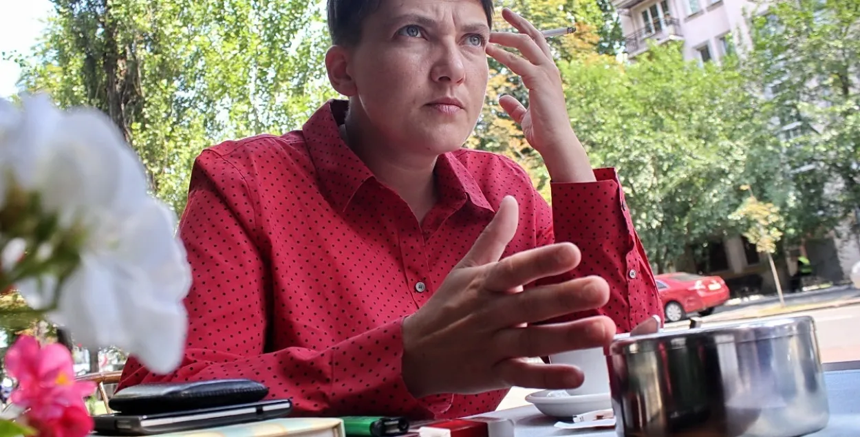 Nadiya&nbsp;Savchenko. Photo: Glavkom.