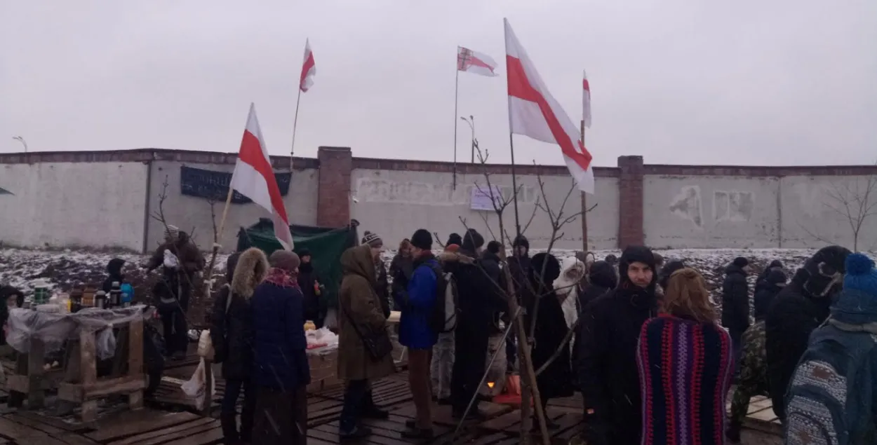 Чыноўнікі адмовіліся пераглядаць план будаўніцтва бізнес-цэнтра ля Курапатаў