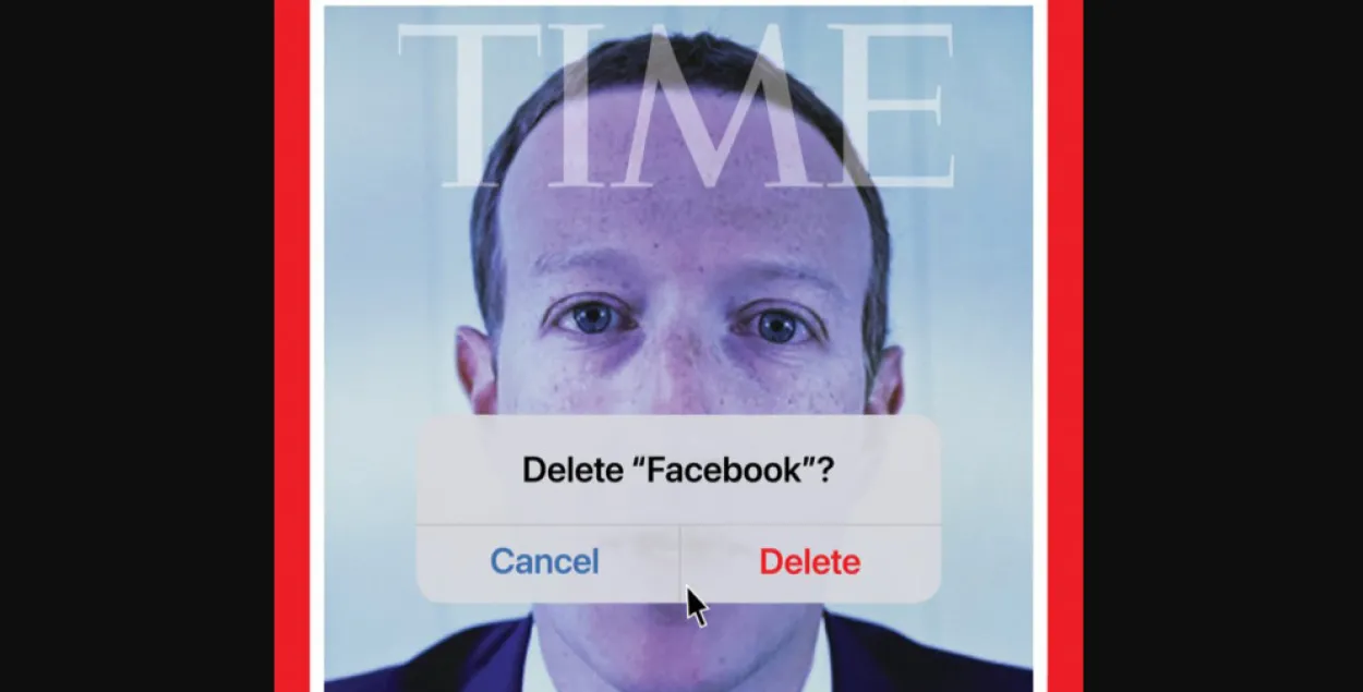 "Удалить Facebook?": Time поместил на обложку коллаж с Цукербергом