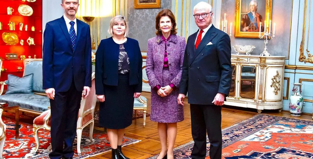 Король и королева Швеции встретились с лауреатами&nbsp;Нобелевской премии мира&nbsp; /&nbsp;instagram.com/kungahuset
