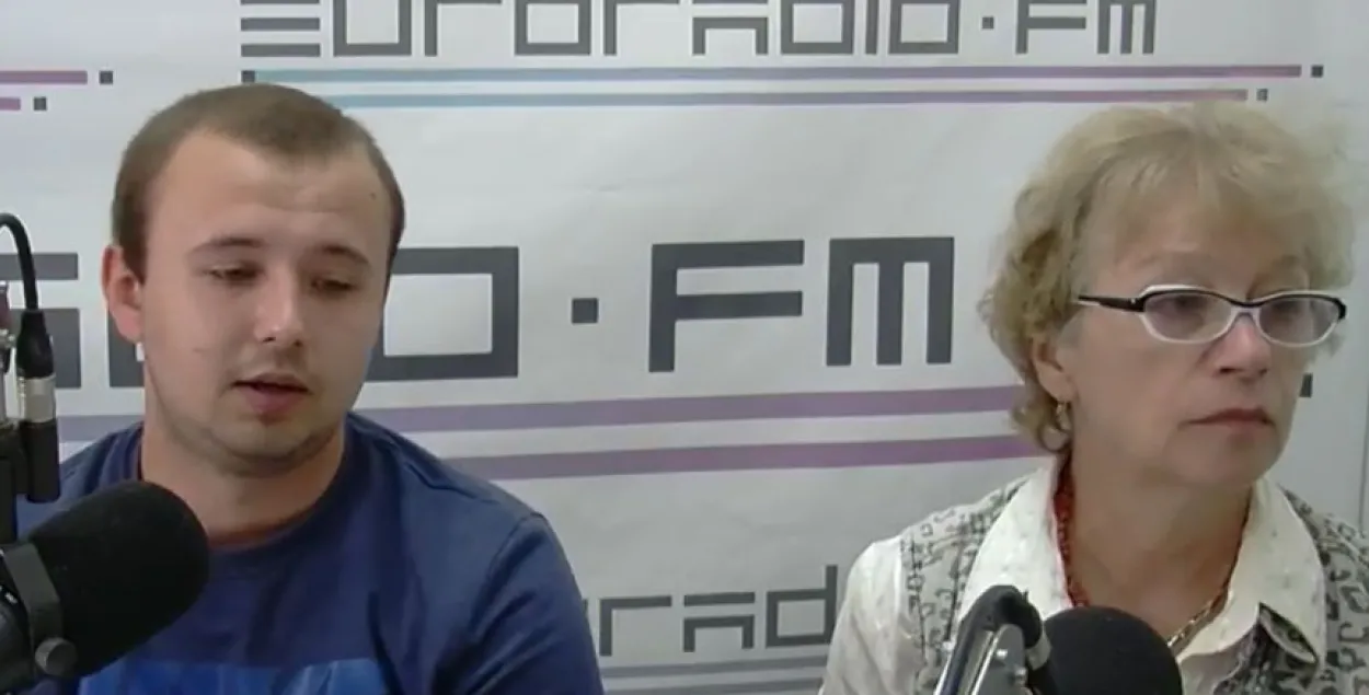 Артем Левченко и Тамара Сидоренко, кадр из видео