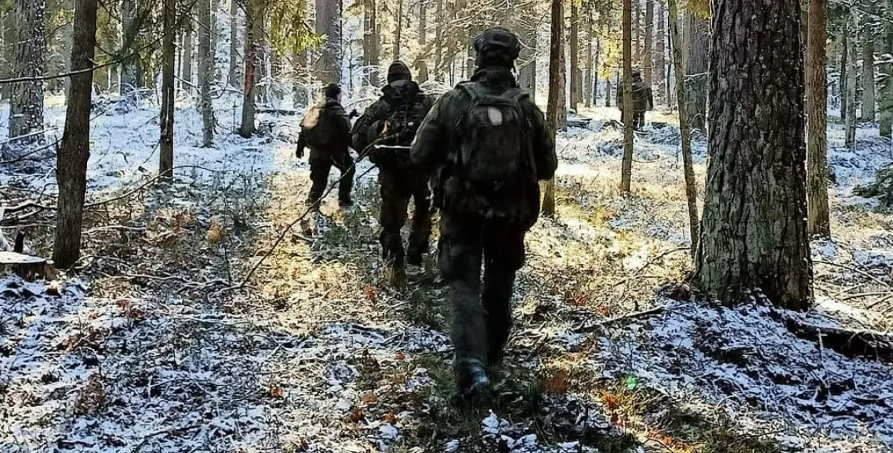 Польскія памежнікі сцвярджаюць, што ўначы беларускія сілавікі кідалі ў іх камяні