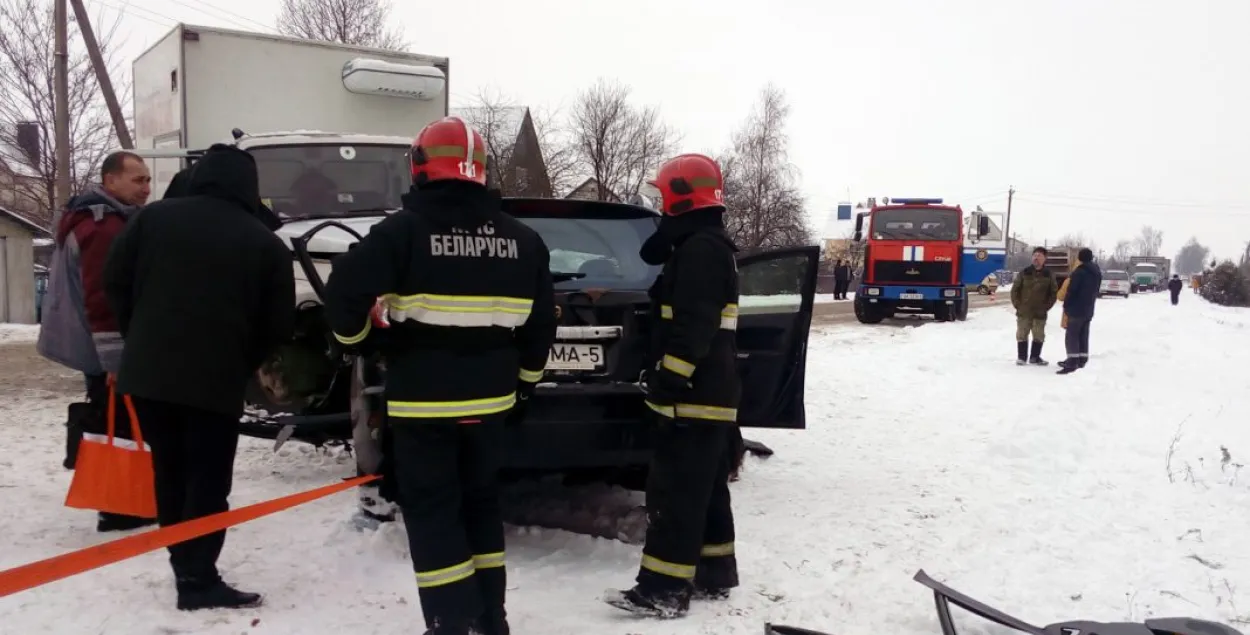 Дырэктар Слуцкага камбіната хлебапрадуктаў загінуў у лабавым ДТЗ