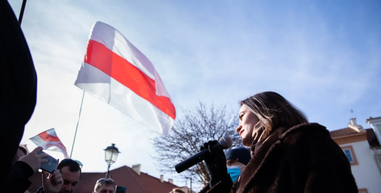 Ціханоўская: "Мы самі можам ажыццявіць гэтую мірную рэвалюцыю"