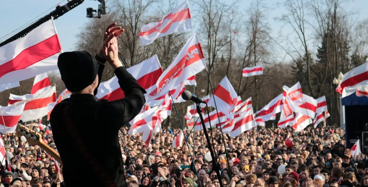 Святкаванне 100-годдзя БНР. Фота+відэа