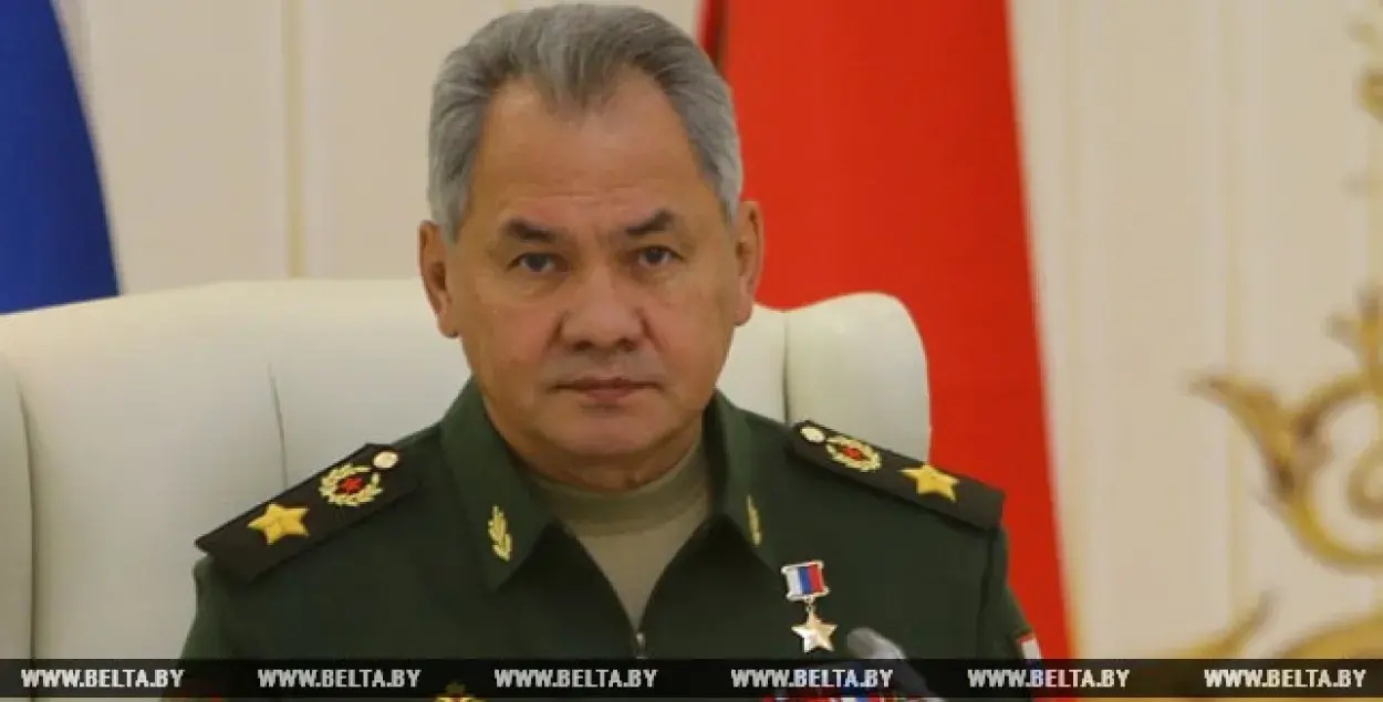 Russian Defense Minister Sergey Shoigu. BELTA image