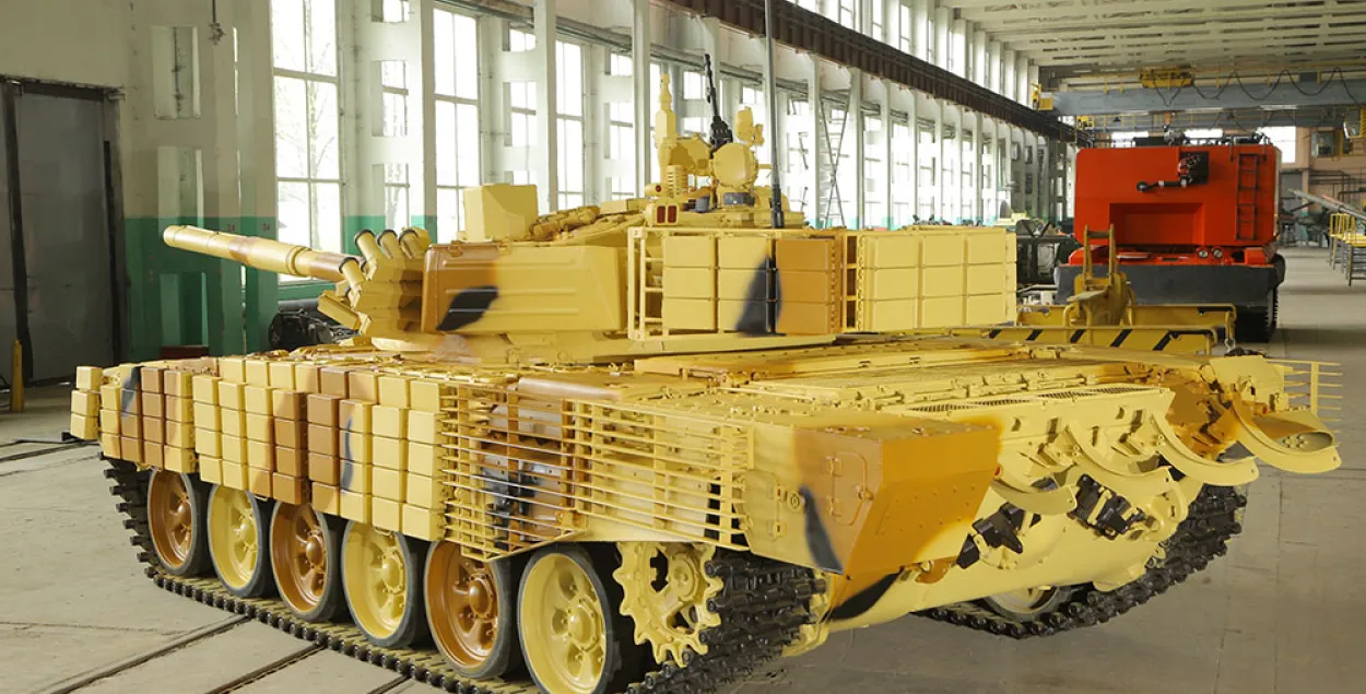 Мадэрнізаваны танк Т-72БМЭ / bte.by
