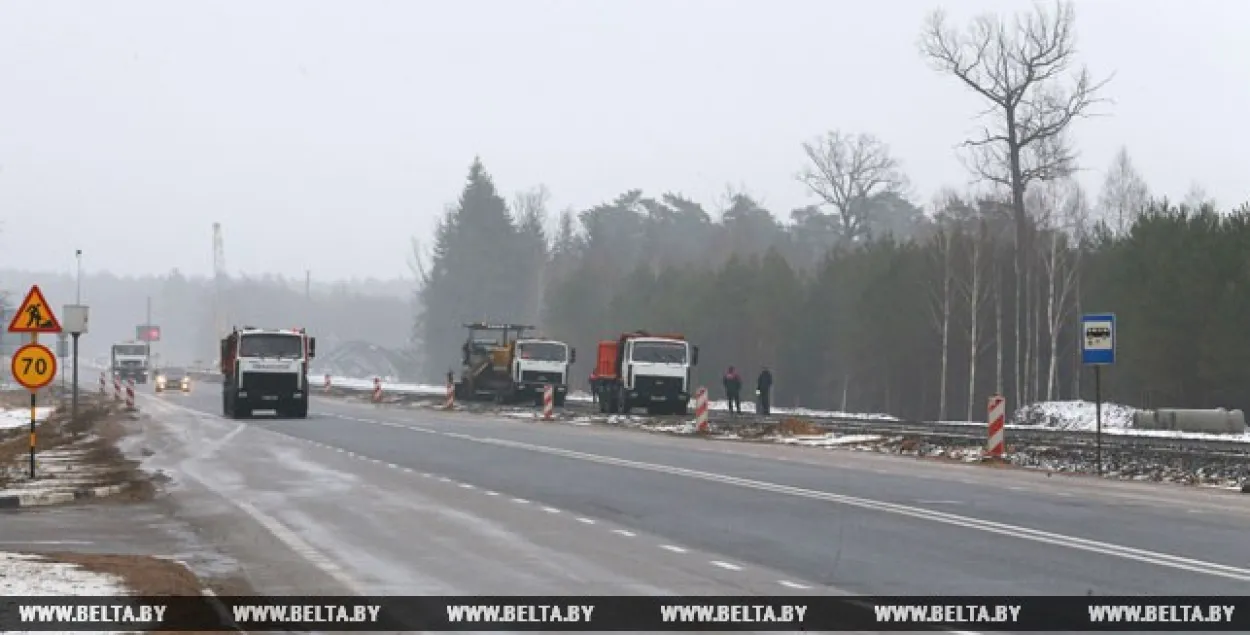 Міністр транспарту: Траса М6 пасля рэканструкцыі стане платнай