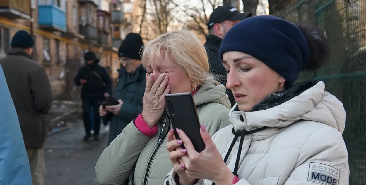 ААН: з Украіны выехалі 3,2 мільён чалавек, а 6,5 мільёна — унутраныя бежанцы