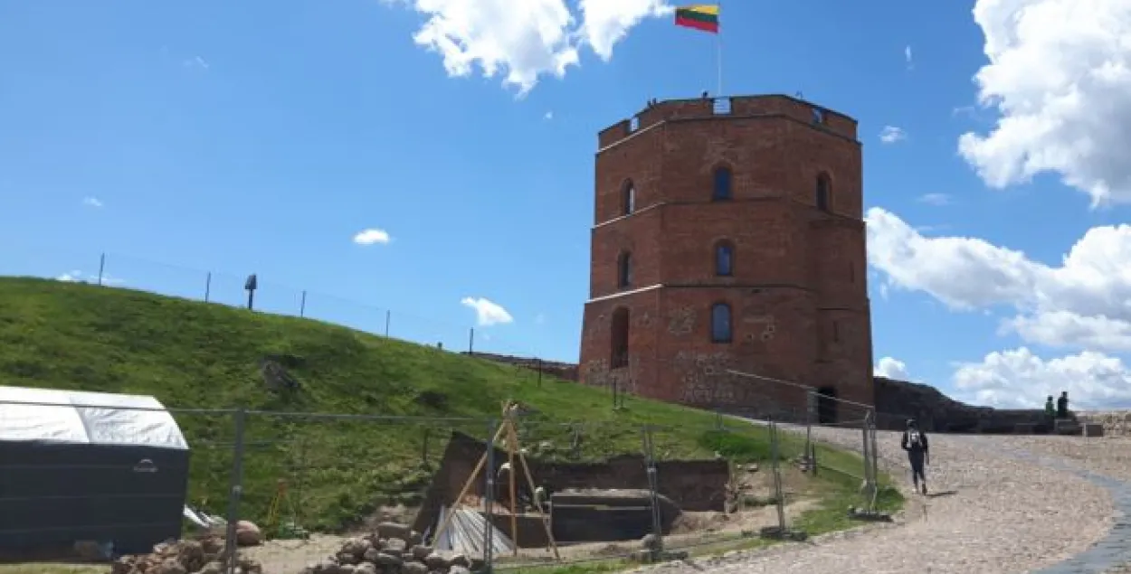 Castle Mountain in Vilnius. Photo: svaboda.org