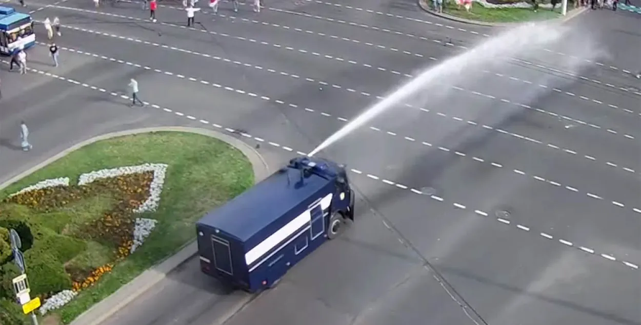 У МУС заявілі, што ўпершыню вадамёт выкарысталі ў Брэсце, а гэта не так