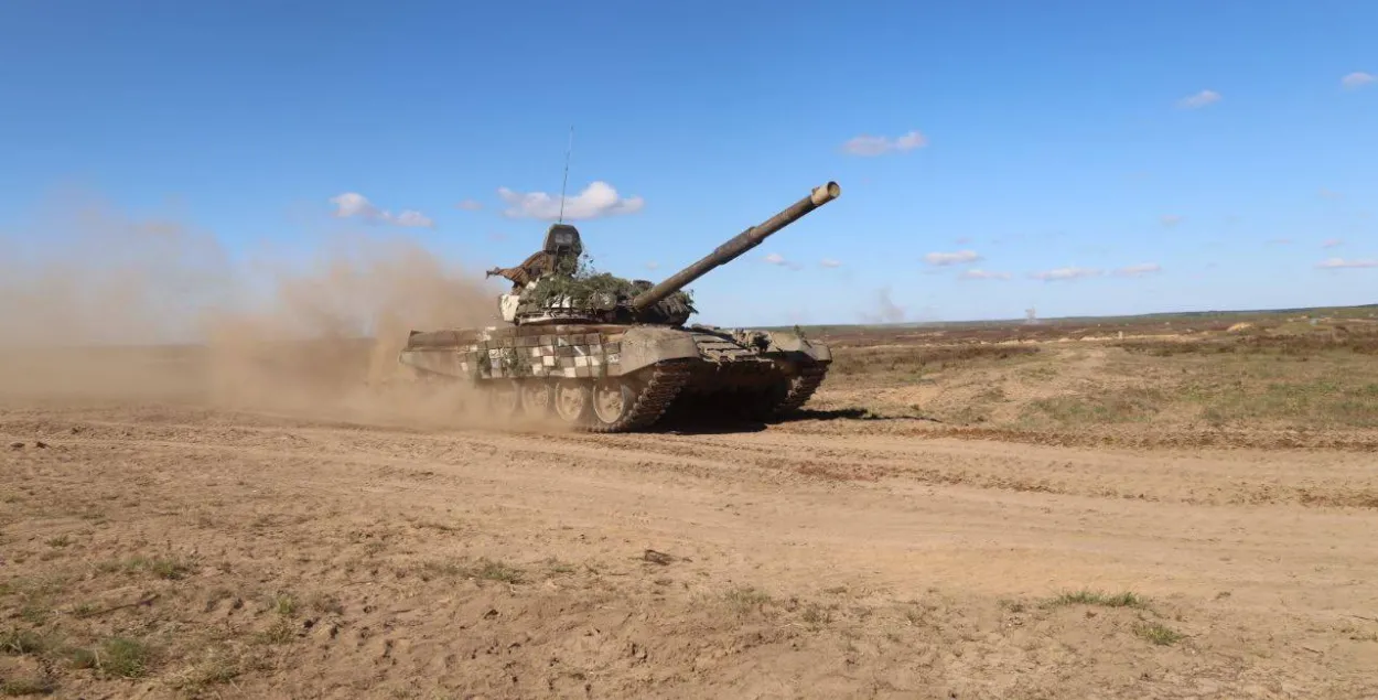 Праверка боегатоўнасці ў беларускім войску / t.me/modmilby
