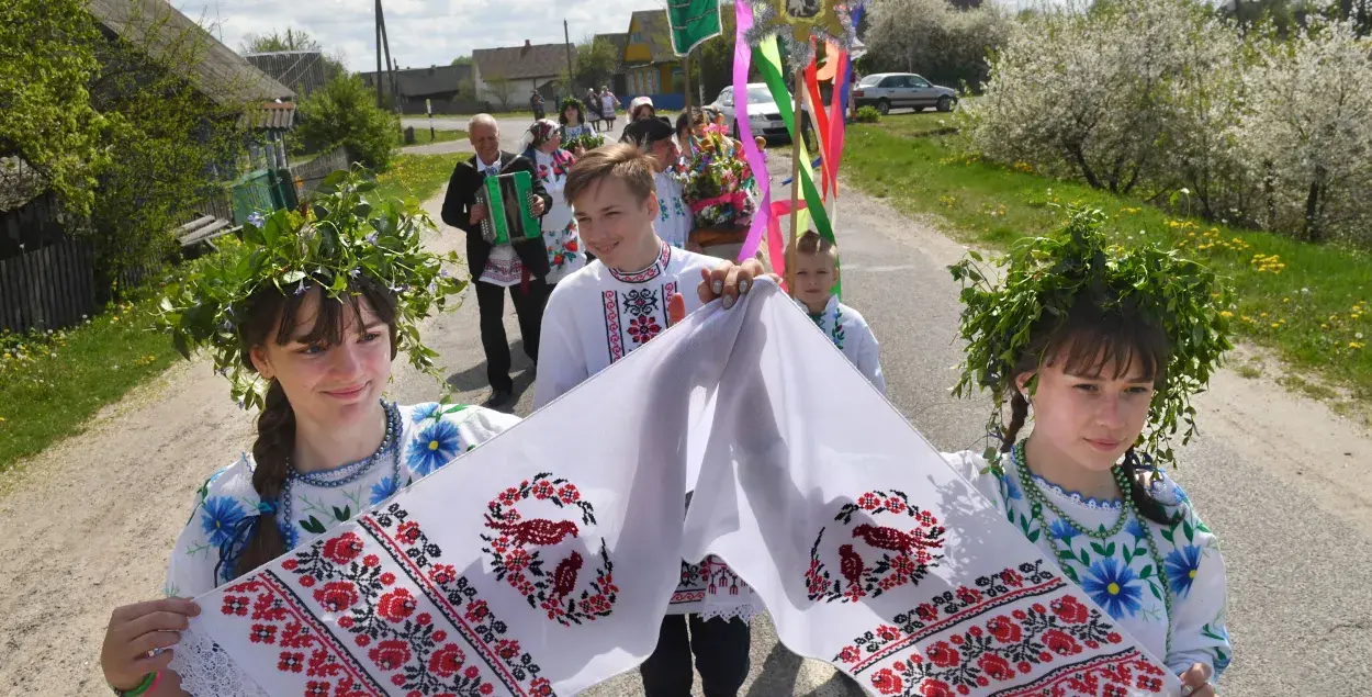 Юрьевский хоровод в деревне Погост / Еврорадио