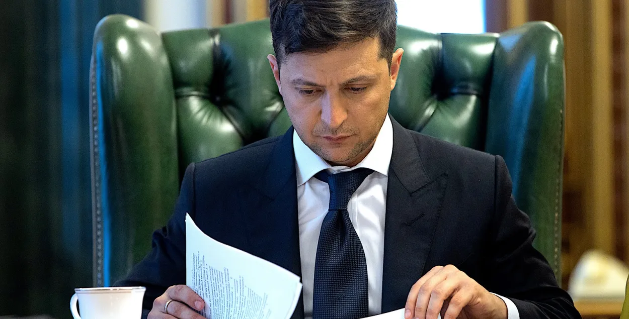 Volodymyr Zelensky&nbsp;