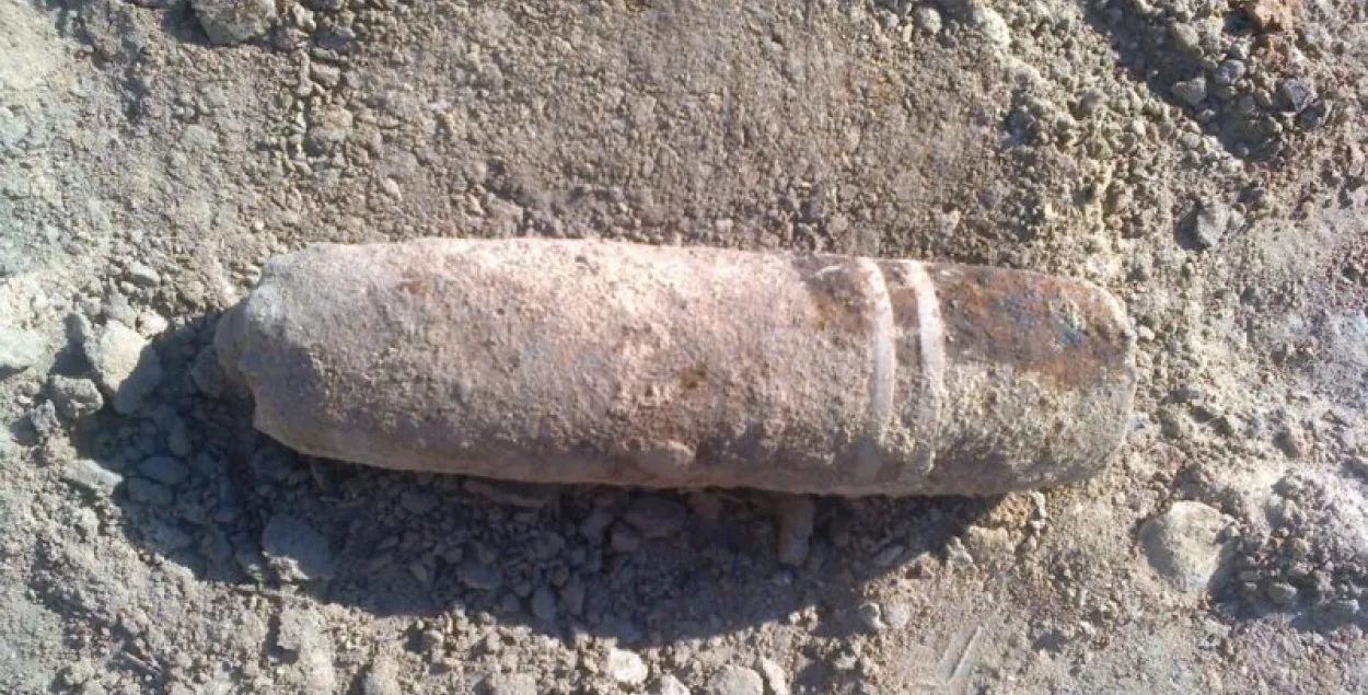 На цукровы завод у Жабінцы разам з буракамі прывезлі артылерыйскі снарад