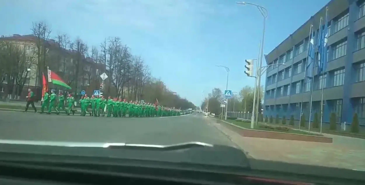 В Жодино появились "зелёные человечки" 