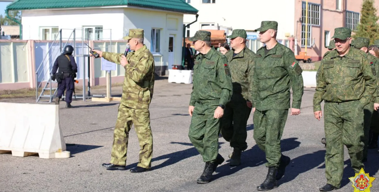 Збор па тэрытарыяльнай абароне ў Магілёўскай вобласці, з архіва
