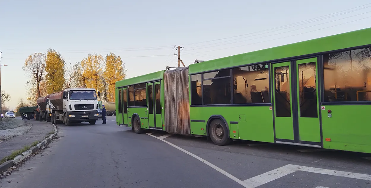 На въездах в Барановичи выставили блопосты