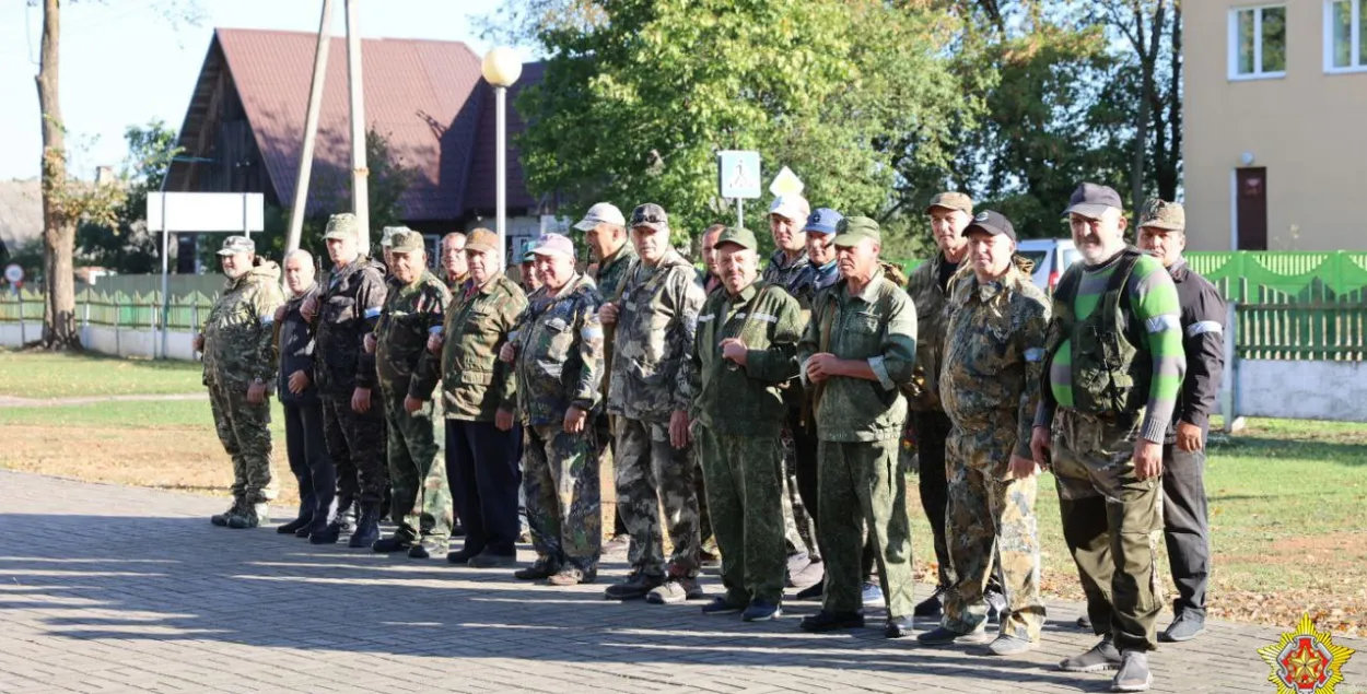 Атрад народнага апалчэння з Асіповіцкага раёна