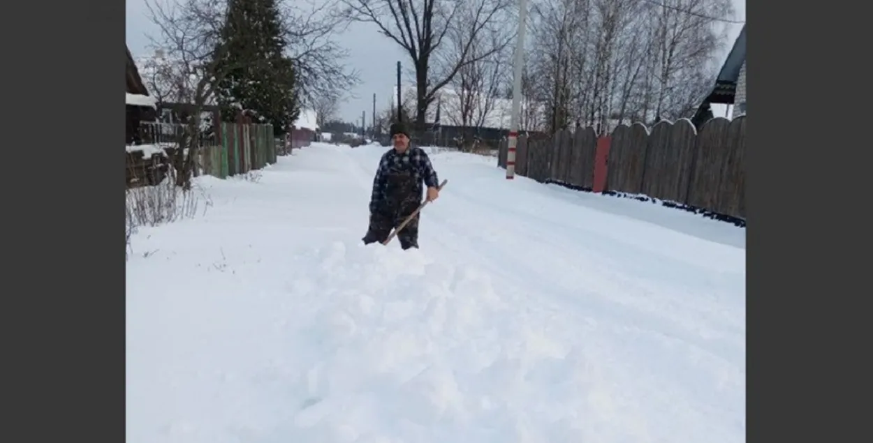 Деревня Городище в начале декабря