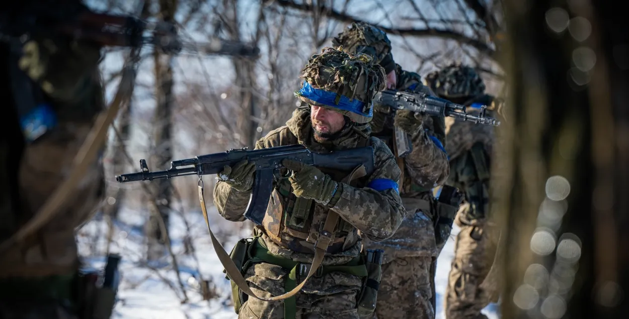 Украинские военные