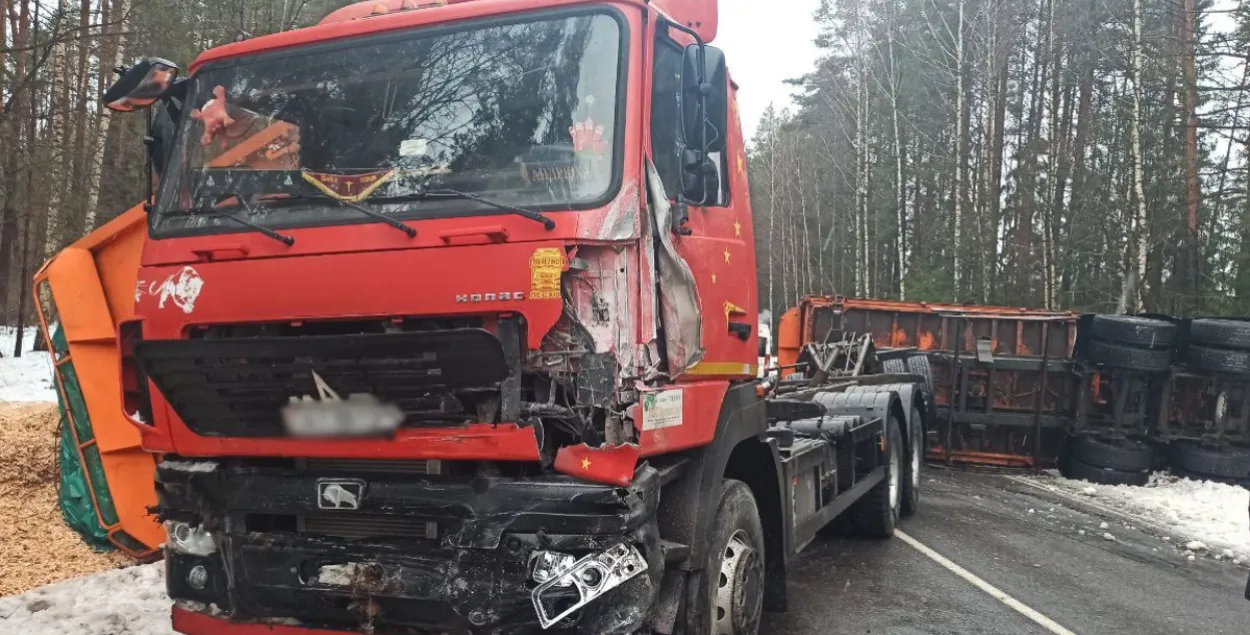 Аварыя ў Барысаўскім раёне